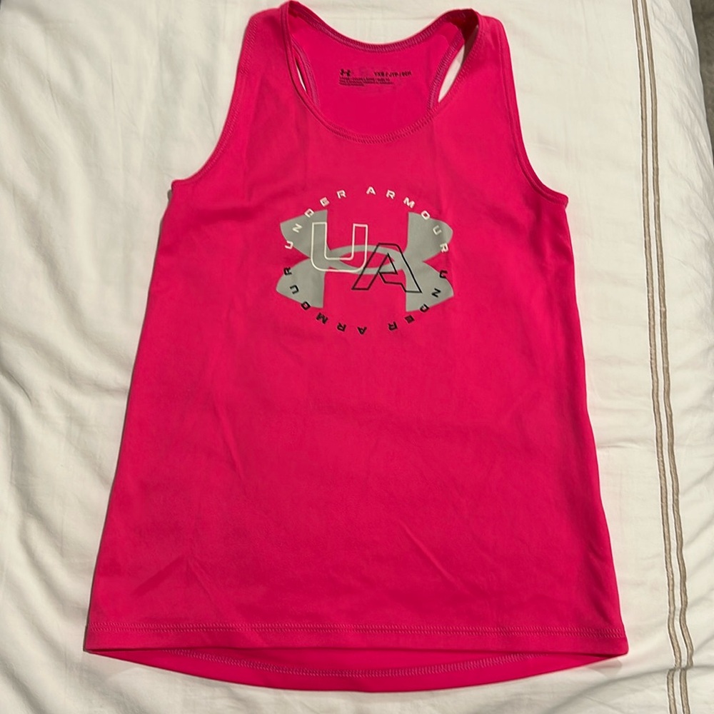 Girls Under Armour tank top